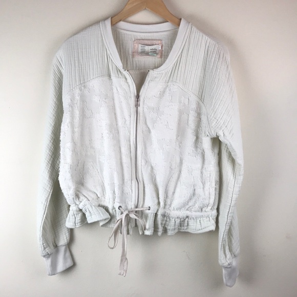 Anthropologie Tops - Saturday Sunday Anthropologie Brand ZIP Jacket. S